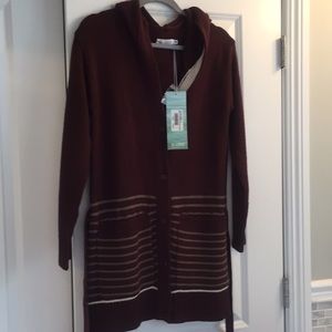 Carve Designs Long Sweater Button Up XS